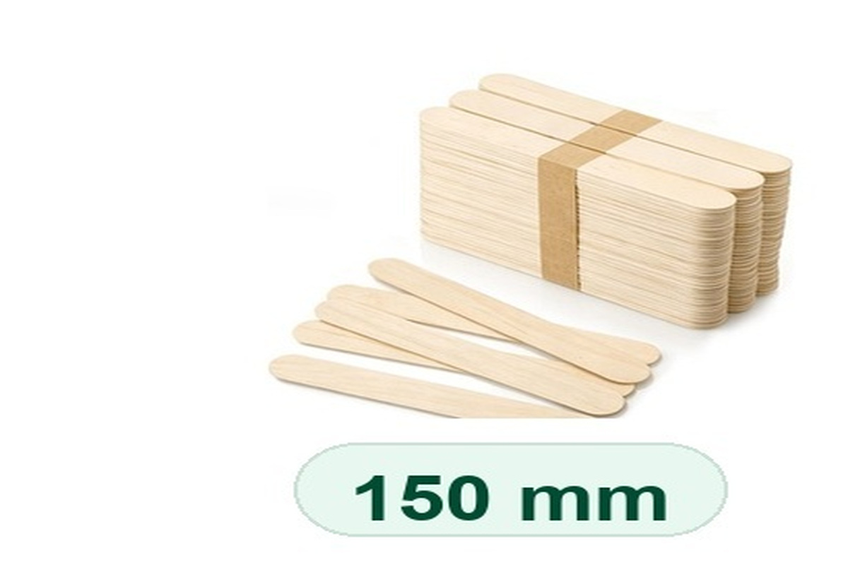 150 mm wooden ice cream sticks