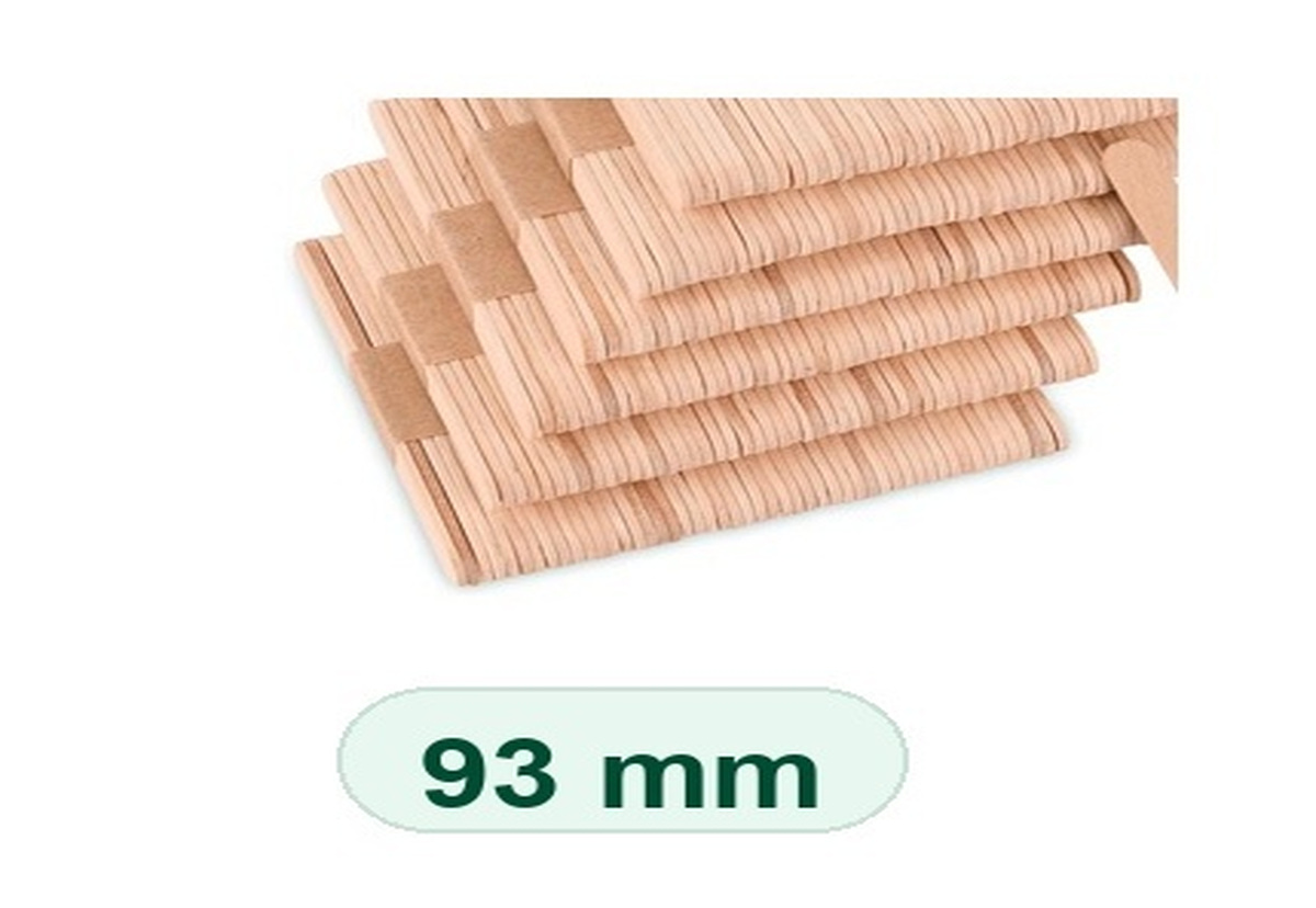 93 mm wooden ice cream sticks