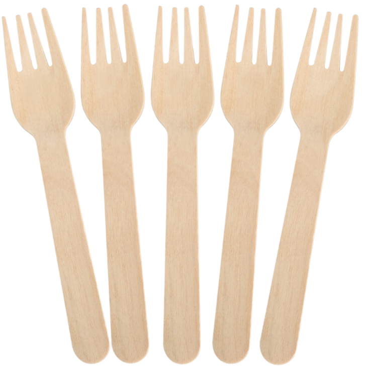 Wooden forks